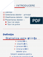 Biostatistica MG - Cursul 1 - Introducere