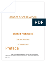 Gender Discrimination