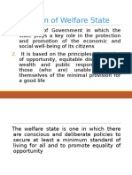 Welfare State Definition
