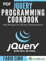 JQuery Programming Cookbook