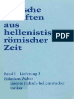 1-2 (1976, N. Walter) Frag. Jüdisch-Hellenistischer Historiker.