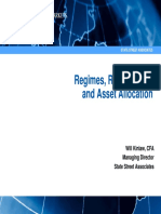 Ssga Regimes, Risk Factors, and Asset Allocation