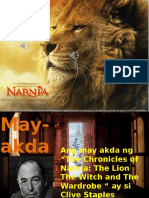 Narnia Book Report (Filipino)