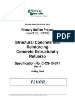 Especificaciones Técnicas Acero y Concreto