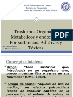 Trastornos Metabólicos y Orgánicos