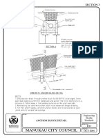 Anchor Block Detail