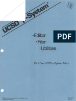 UCSD p-System Part One p System Editor