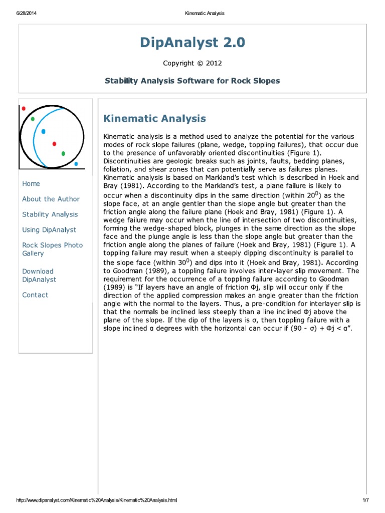 Kinematic Analysis PDF | PDF