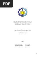 Makalah Masyarakat Madani Dan Kesejahteraan Umat