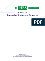 Pakistan Biological Sciences