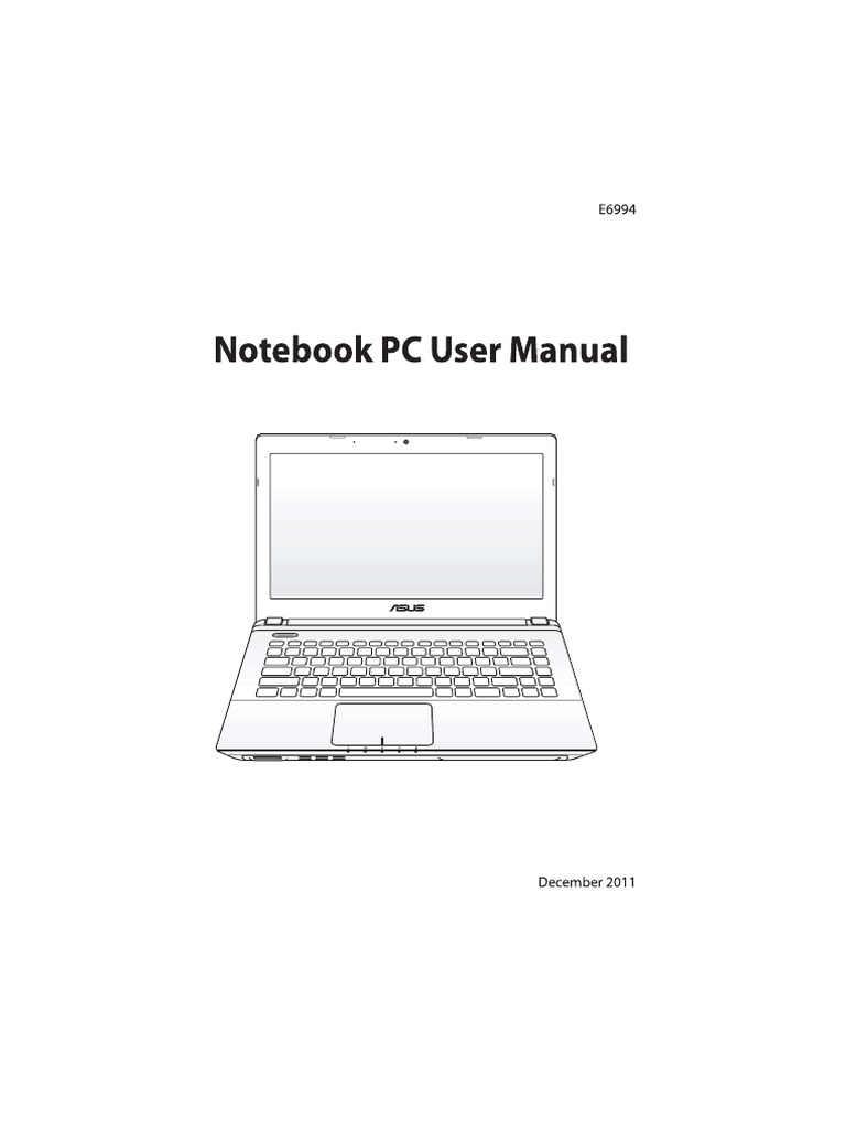Asus Notebook Manual Booting Laptop