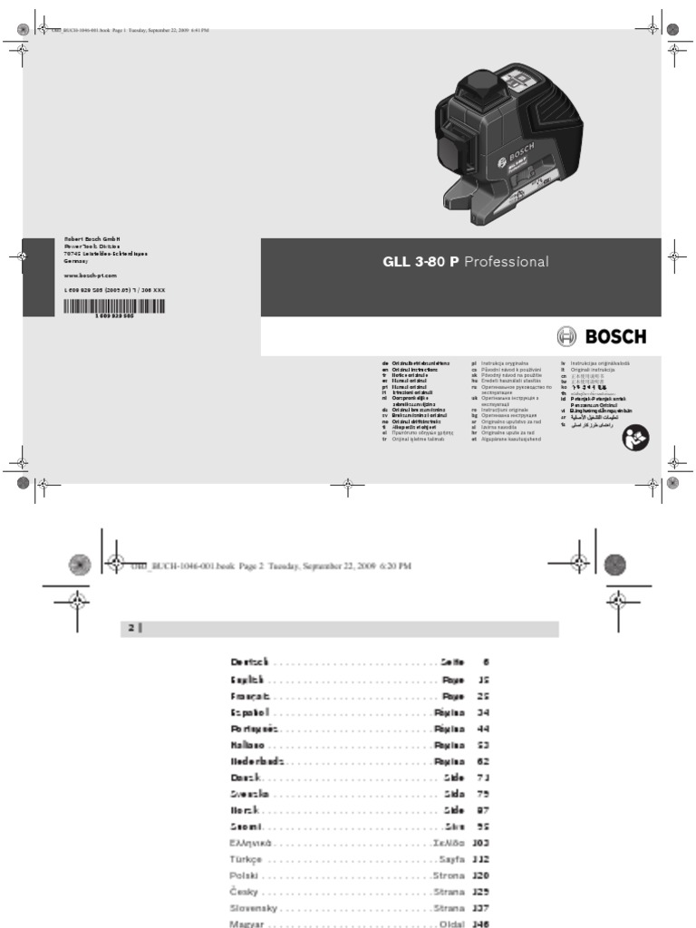 Manual Gll 3 80 P Equipment Technology Engineering