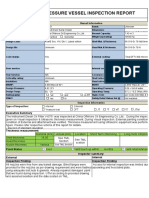 Pressure Vessel Inspection Report