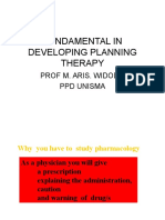 Fundamental in Developing Planning Therapy