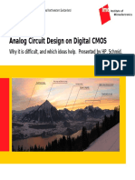 Analog Circuit Design on Digital CMOS