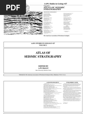 Aapg Sig 27 Atlas Of Seismic Stratigraphy Vol 2 Pdf Stratigraphy Reflection Seismology
