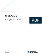 Getting Started With DIAdem