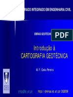 Cartografia Geotécnica 2009