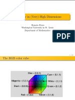 Geometry in (Very) High Dimensions