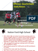 Air Raid Quarterback Drills