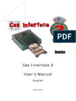 Cas3 Interface English User Manual