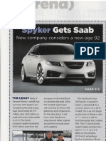 Motor Trend May 2010 Spyker Gets Saab