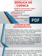 Comunicacion Psicoterapeutica