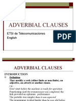 Adverbial Clauses