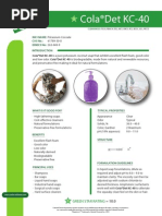 Falamine Plus Technical Suppliment | PDF | Paint | Odor