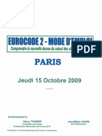 Comprednre L'eurocode 2 Par H Thonier