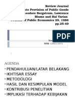 1. Review Journal Privat Provision of Public Goods--Iman Sufrian