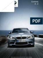 Manual de Uilizare Pentru M3 Sedan (F R Idrive) - de La 03.09 - 01492601837 PDF