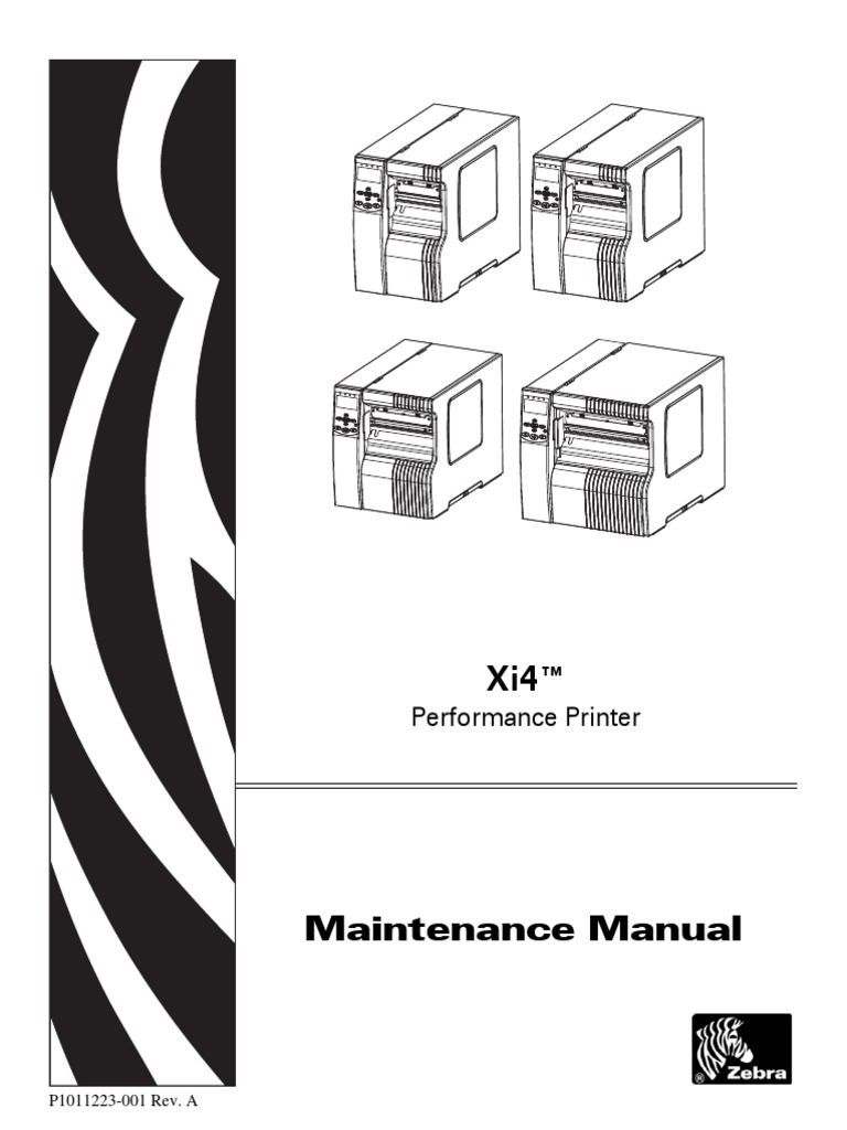 Xi4 Maintenance Manual PDF Power Supply Electrical Connector