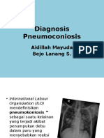 Diagnosis Pneumoconiosis