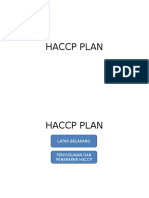 Haccp Plan