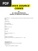 99 Java Source Codes