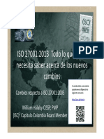 ISO 27001-2013 ISC2 Colombia Chapter