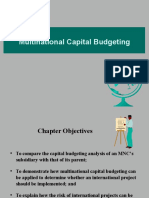 Multinational Capital Budgeting Analysis