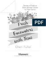 Sample Reading - Fresh Encounters With Jesus by Cheri Fuller