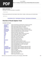 Oracle Explorer Data Modules