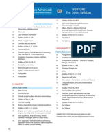 T Test Series Test Nurture Syllabus PDF