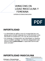 Farmacons en Infertilidad Masculina y Femenina