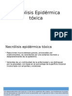 Necrólisis Epidérmica Tóxica