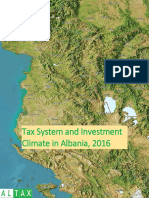 Tax System and Investment Climate in Albania, 2016