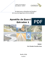 Apostila Estradas 1 Unicap 2016 Rev01