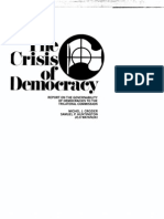 Crisis of Democracy Trilateral Commission