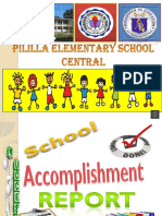 Pililla Elementary School Central: Continuously Improving Performance