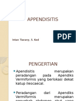 PATOFISIOLOGI APENDISITIS