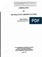 Compilation of Air Pollutant Emission Factors