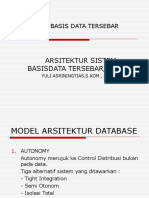 Model Arsitektur DBMS